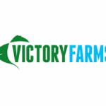 Victory Farms logo in a white background