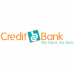 Credit Bank logo in a white background