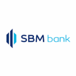 SBM Bank logo in a white background