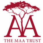 The MAA Trust logo in a white background